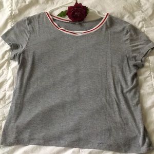 Don’t Ask Why grey knit top